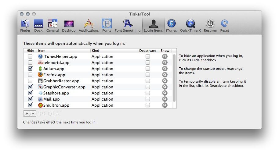 free TinkerTool System for iphone download